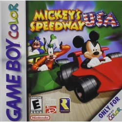 Mickey's Speedway USA Gameboy