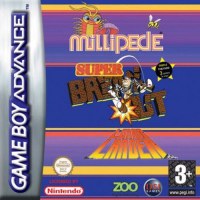 Millipede Super Breakout &amp; Lunar Lander Gameboy Advance