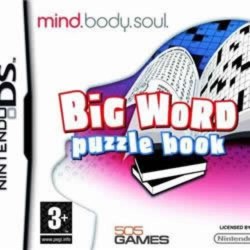 Mind Body &amp; Soul Big Word Puzzle Book Nintendo DS