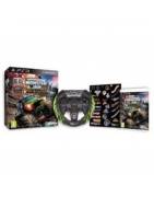 Monster Jam Path of Destruction with Steering Wheel PS3