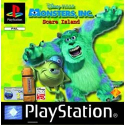 Monsters Inc. Scare Island PS1