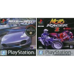 Need for Speed 5 & Moto Racer 2 Twin Pack PS1