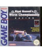 Nigel Mansell's World Championship Racing Gameboy