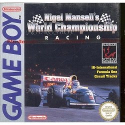 Nigel Mansell's World Championship Racing Gameboy