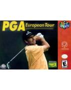 PGA European  Golf N64