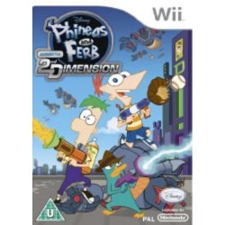 Phineas and Ferb Across the 2nd Dimension Nintendo Wii