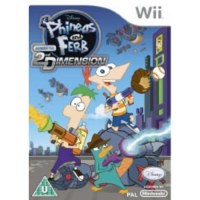 Phineas and Ferb Across the 2nd Dimension Nintendo Wii