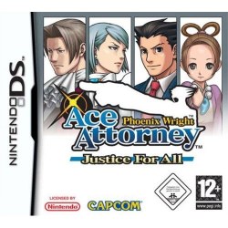 Phoenix Wright: Ace Attorney Justice for All Nintendo DS