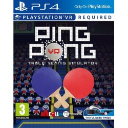 Ping Pong VR PS4