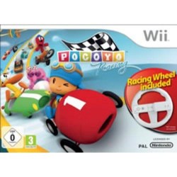 Pocoyo Racing with wheel Nintendo Wii