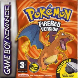 Pokemon Fire Red - With Adaptor Gameboy Advance