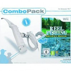 Reel Fishing: Anglers Dream Combo Pack With Fishing Rod Nintendo Wii