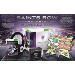 Saints Row The Third Platinum Pack With Headset XBox 360