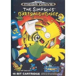 Simpsons Barts Nightmare Megadrive