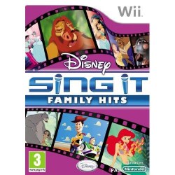 Sing It Family Hits Solus Nintendo Wii