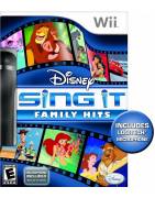 Sing It Family Hits with Microphone Nintendo Wii