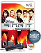 Sing It Pop Hits with 1 Microphone Nintendo Wii