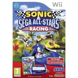 Sonic & SEGA All ­Stars Racing and Wheel Nintendo Wii