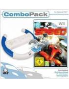 Speed Combo Pack With Wheel Controller Nintendo Wii