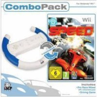 Speed Combo Pack With Wheel Controller Nintendo Wii