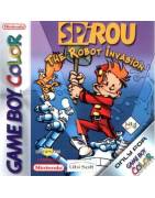 Spirou the Robot Invasion Gameboy