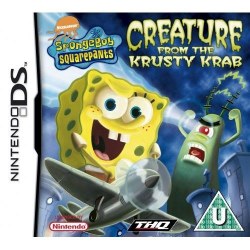 Spongebob Squarepants &amp; Friends Creature From Krusty Krab Nintendo DS