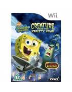 Spongebob Squarepants Creature From Krusty Krab Nintendo Wii