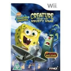 Spongebob Squarepants Creature From Krusty Krab Nintendo Wii