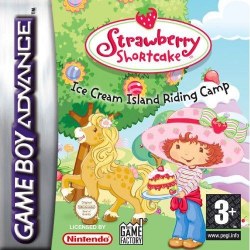 Strawberry Shortcake Ice Cream Island Riding Camp Gameboy Advance