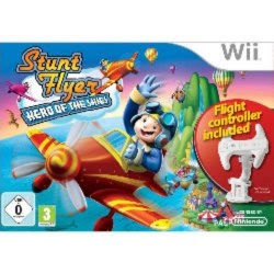 Stunt Flyer Hero of the Sky with Flightstick Nintendo Wii