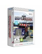 Super Truck Racer with Steering Wheel Nintendo Wii