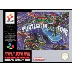 Teenage Mutant Ninja Turtles IV Turtles in Time SNES