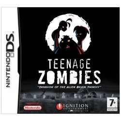 Teenage Zombies Invasion of the Alien Brain Thingys Nintendo DS