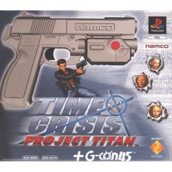 Time Crisis Project Titan plus G-Con Gun PS1