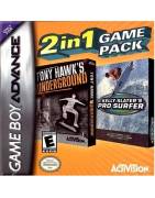 Tony Hawk's Underground 2 & Kelly Slater's Pro Surfer: Pack Gameboy Advance