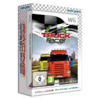 Truck Racer with Steering Wheel Nintendo Wii