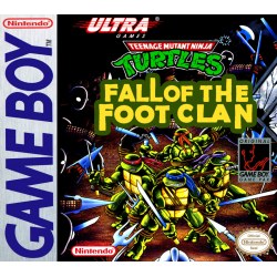 Turtles Fall of the Foot Clan Gameboy