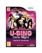 U-Sing: Girls Night with two Microphones Nintendo Wii