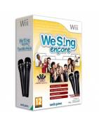 We Sing Encore with Two Microphones Nintendo Wii