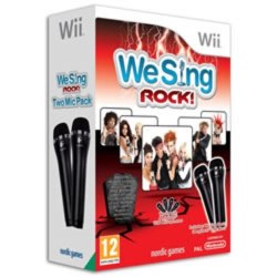 We Sing Rock with 2 Mics Nintendo Wii