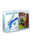 Wild West Shootout Combo Pack With 2 Pistol Controllers Nintendo Wii