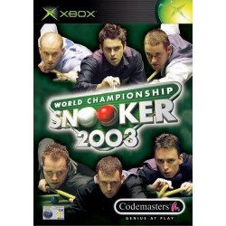 World Championship Snooker 2003 Xbox Original