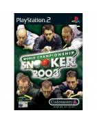 World Championship Snooker 2003 PS2