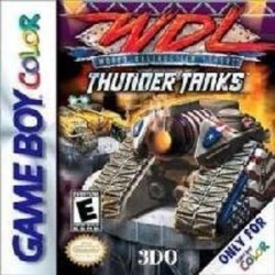 World Destruction League Thunder Tanks Gameboy