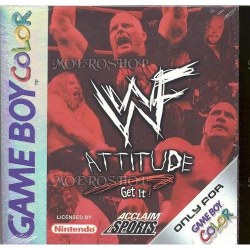 WWF Attitude Gameboy