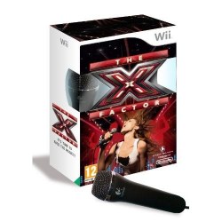 X Factor with Two Microphones Nintendo Wii