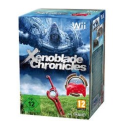 Xenoblade Chronicles with Red Controller Nintendo Wii
