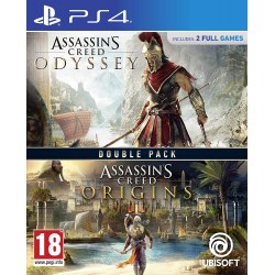 Assassin's Creed Origins and Assassin's Creed Odyssey Double PS4
