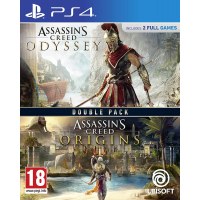 Assassins Creed Origins and Assassins Creed Odyssey Double PS4
