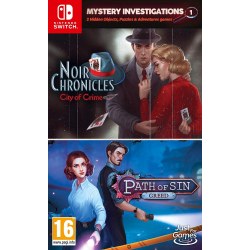 Mystery Investigations 1 Noir Chronicles + Path of Sin Nintendo Switch
